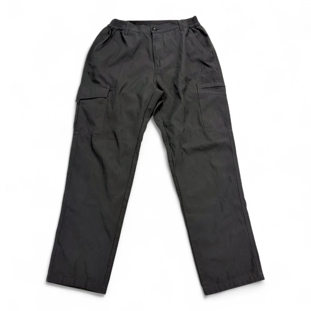 Legendary Women's Black Cargo Joggers Size L -‎ Tapered Track Pants